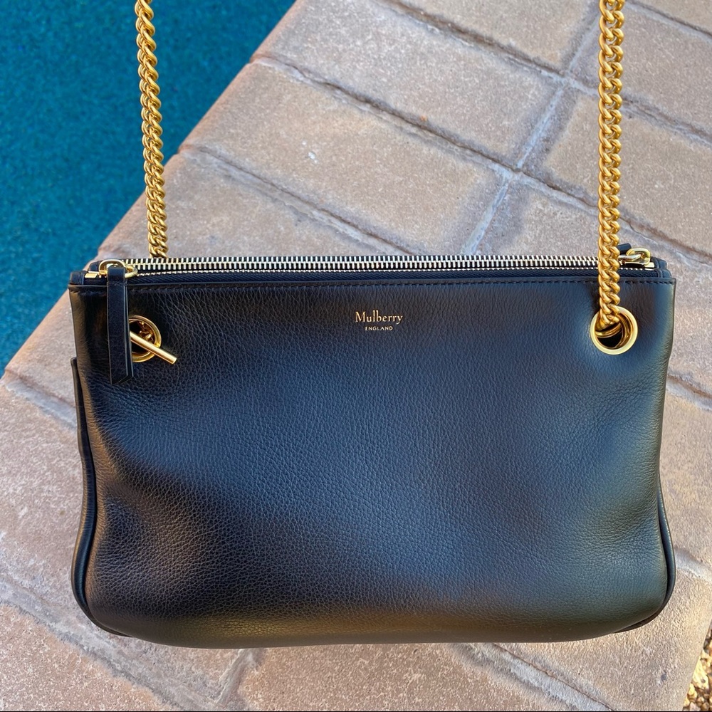 SOLD Mulberry Winsley Leather Shoulder Bag - Picture 3 of 14
